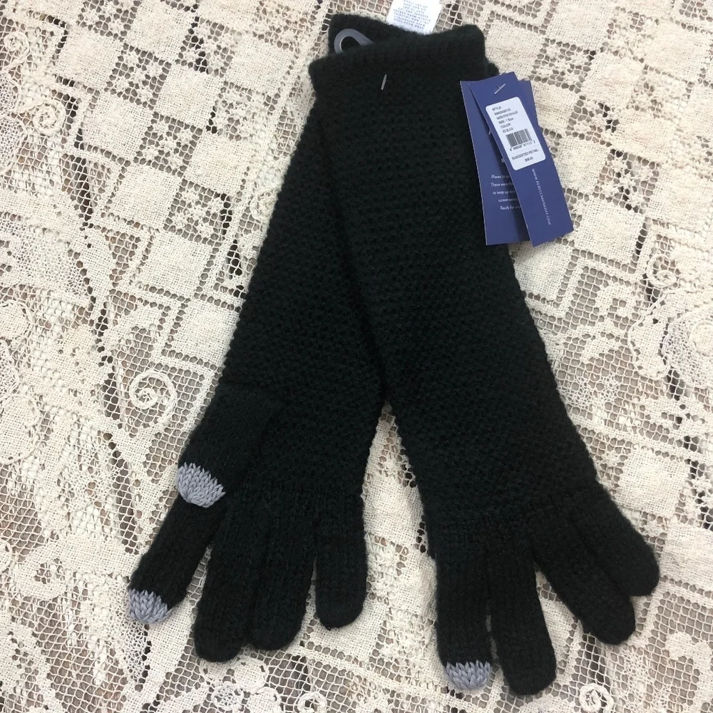 Rebecca Minkoff Garter Stitch Tech Gloves OS